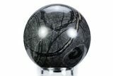 Polished Picasso Marble Sphere - Utah #360345-1